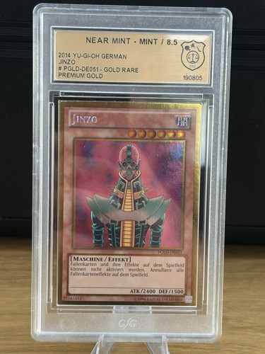 Jinzo pgld de051 - yu-gi-oh!,