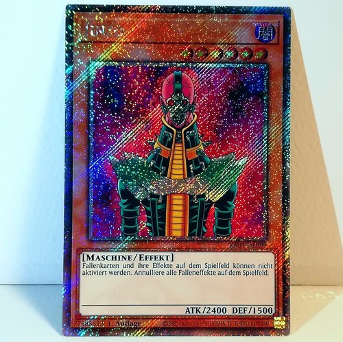Yugioh karte jinzo - jinzo, platinum